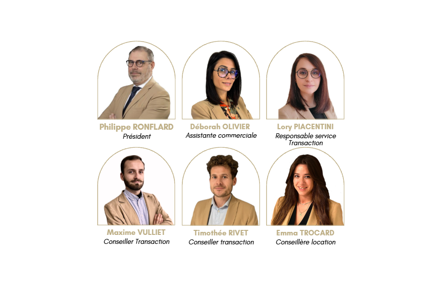 l'équipe de l'agence Fly Immo